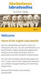 Mobile Screenshot of kimberlenes-labradoodles.co.uk